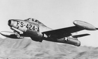 F-84E Thunderjet. Foto: USAF F-84E Thunderjet. Foto: USAF