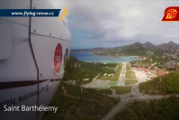 Přiblížení k Letišti Gustava III. na ostrově Saint Barthélemy v Karibiku. Foto: Jiří Pruša Přiblížení k Letišti Gustava III. na ostrově Saint Barthélemy v Karibiku. Foto: Jiří Pruša