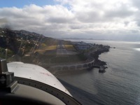Funchal Airport, Madeira in the Atlantic. Photo by Flying Revue