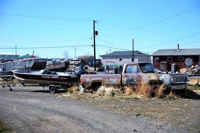 Unalakleet resembles Siberian villages.