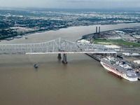 Mississippi river in New Orleans. Photo: Jiri Prusa