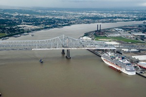 Mississippi river in New Orleans. Photo: Jiri Prusa