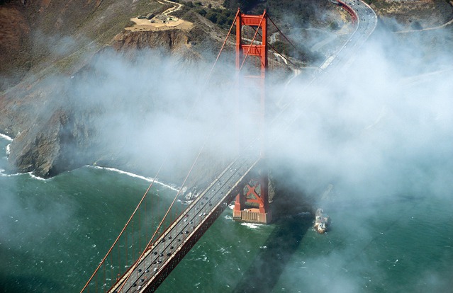 Golden Gate Bridge, San Francisco, Kalifornie, USA. Foto: J. Pruša