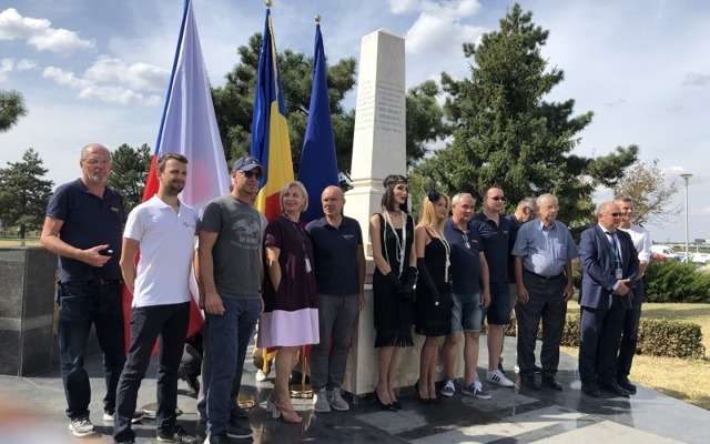 All participant of first stage of Memorial flight in Bucharest. All participant of first stage of Memorial flight in Bucharest.